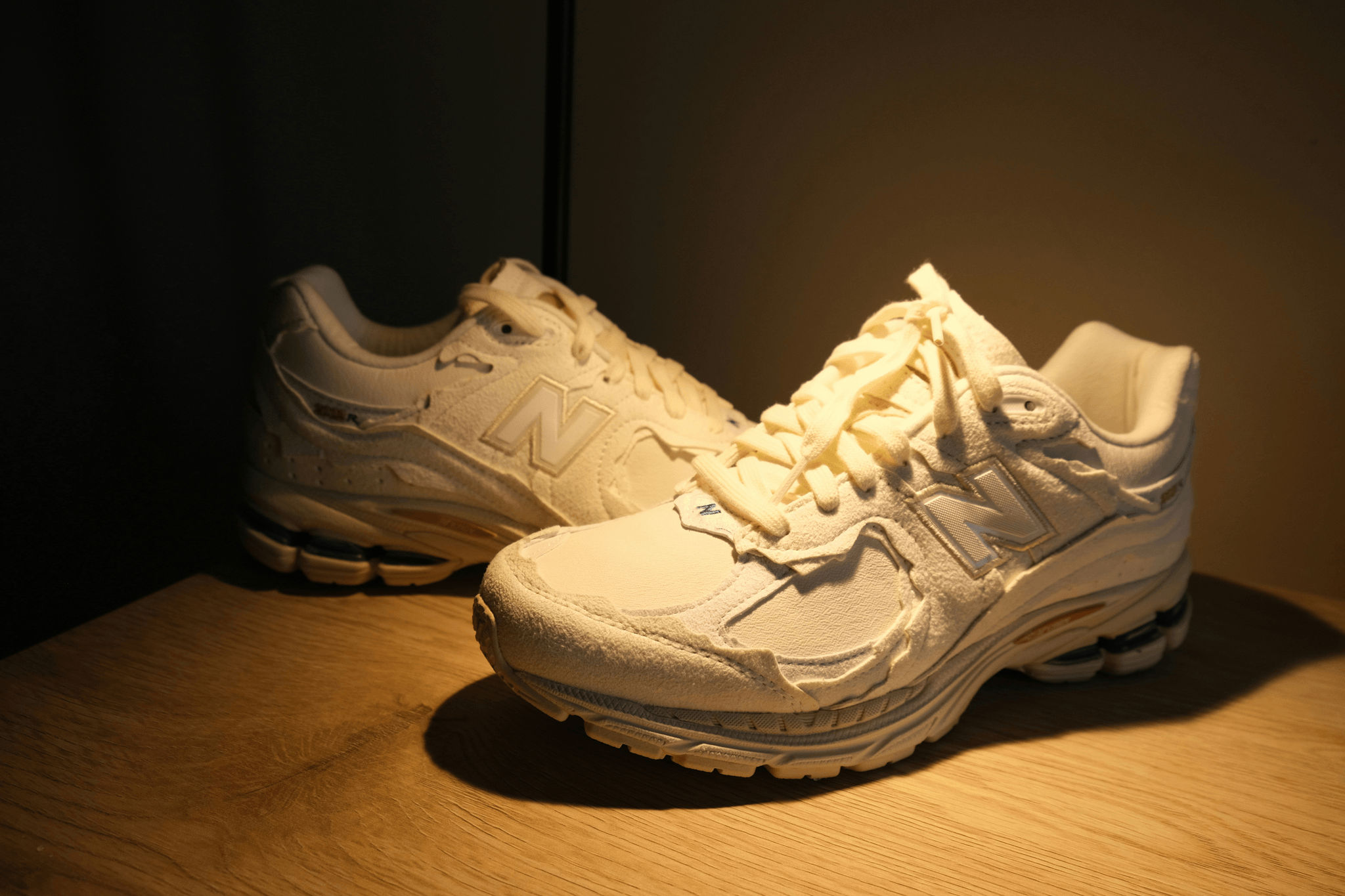 Detailed view highlighting Sneaker Inspection techniques.