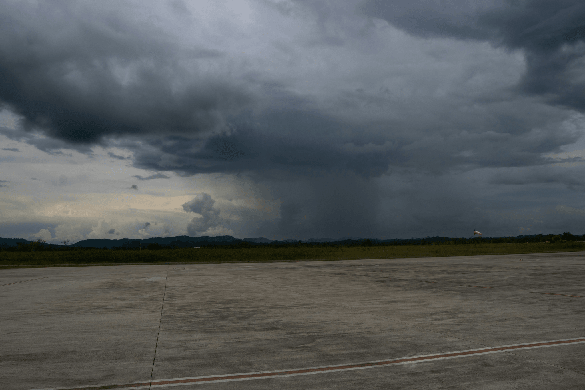 Advanced technology in runway wind speed sensor aiding accurate measurements.