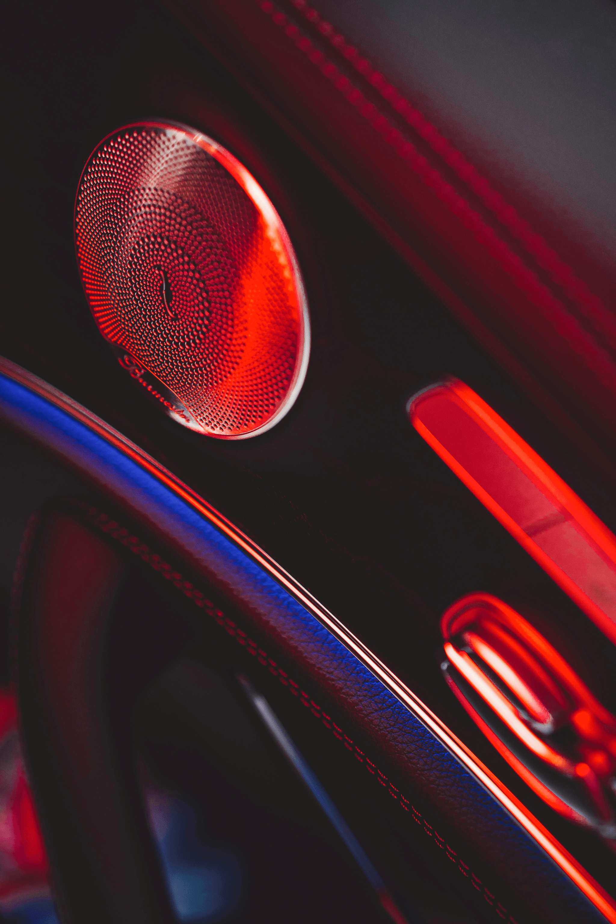 tweeter & horns installation showcasing car audio system