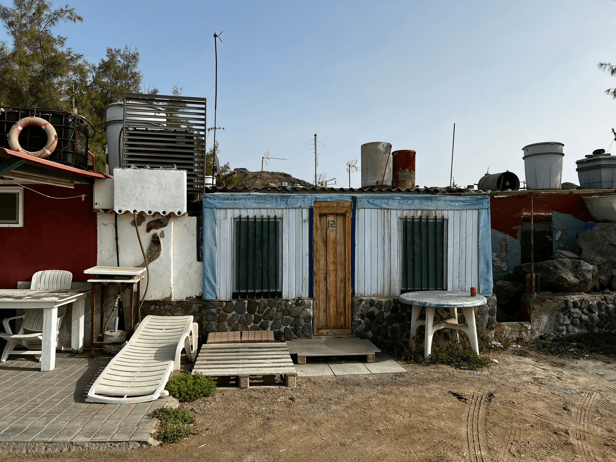 Illustration of diverse portable homes in different environments