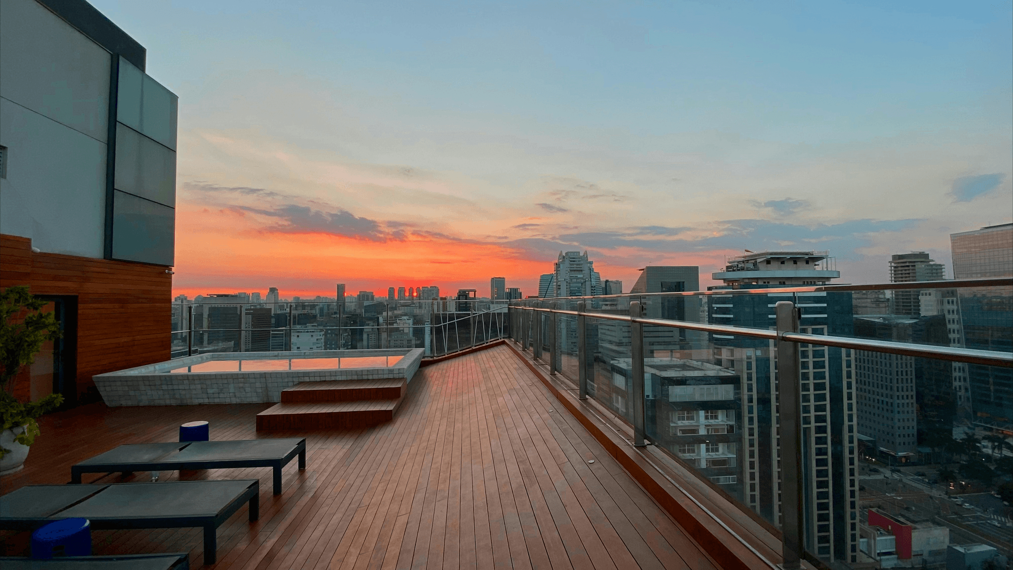 Rooftop Deck System enhancing urban living with stylish design
