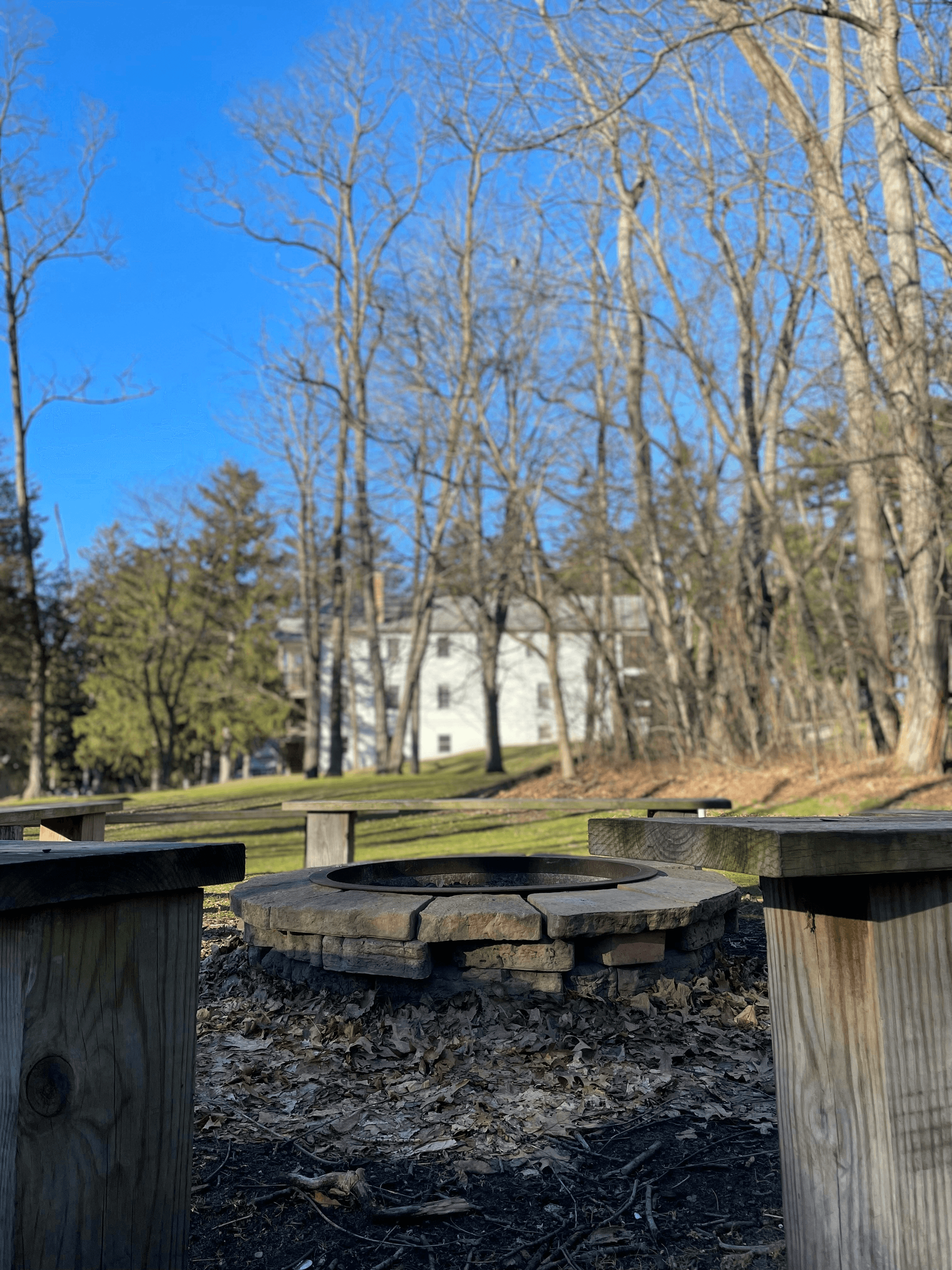 Hotel container community gathering area