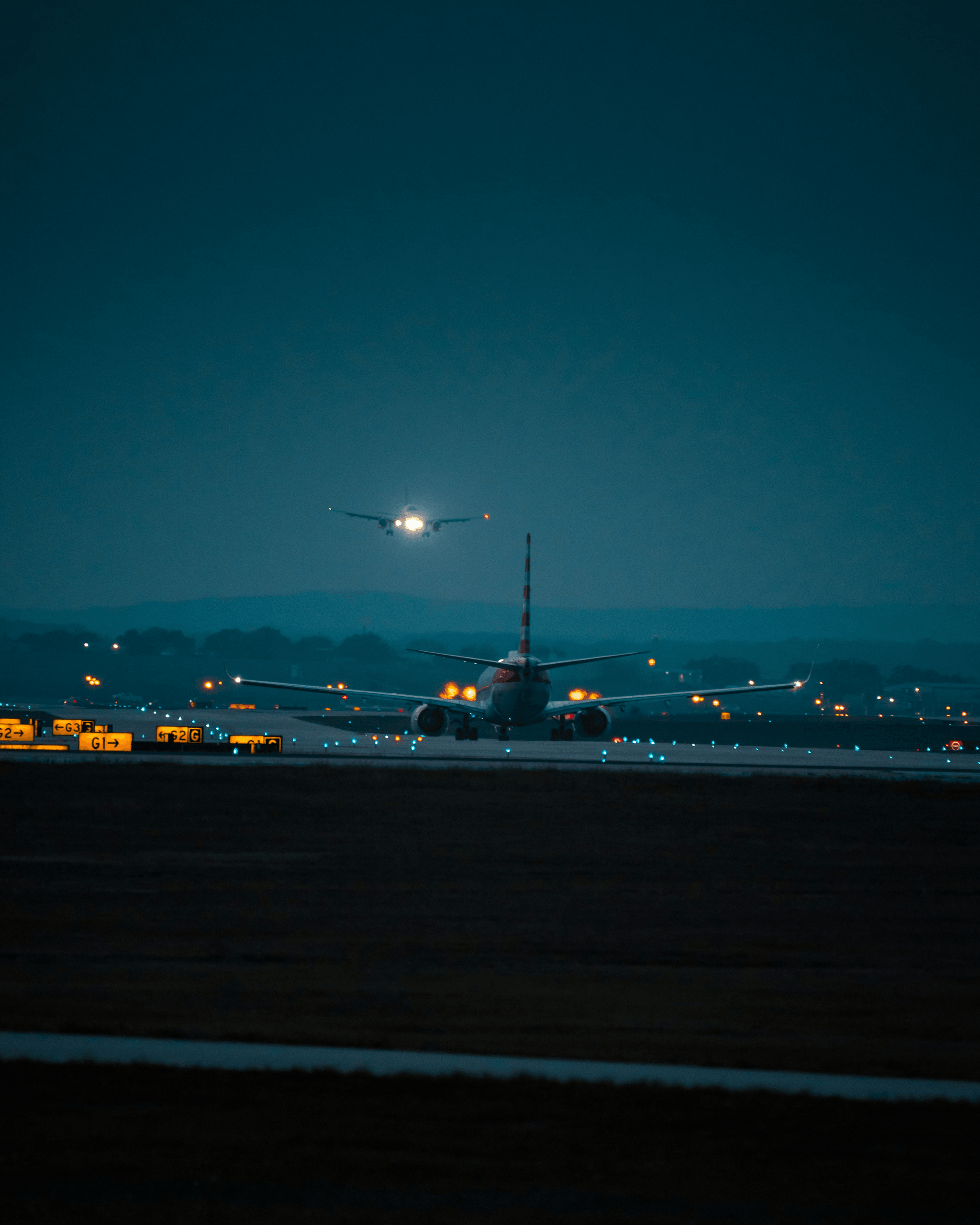 Measure light intensity for runway lighting
