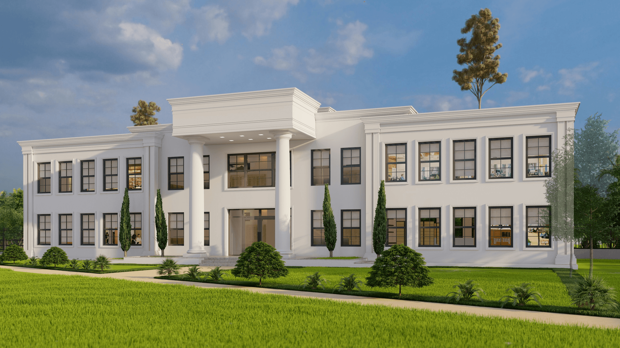 House tour inspiration at elegant modern mansion