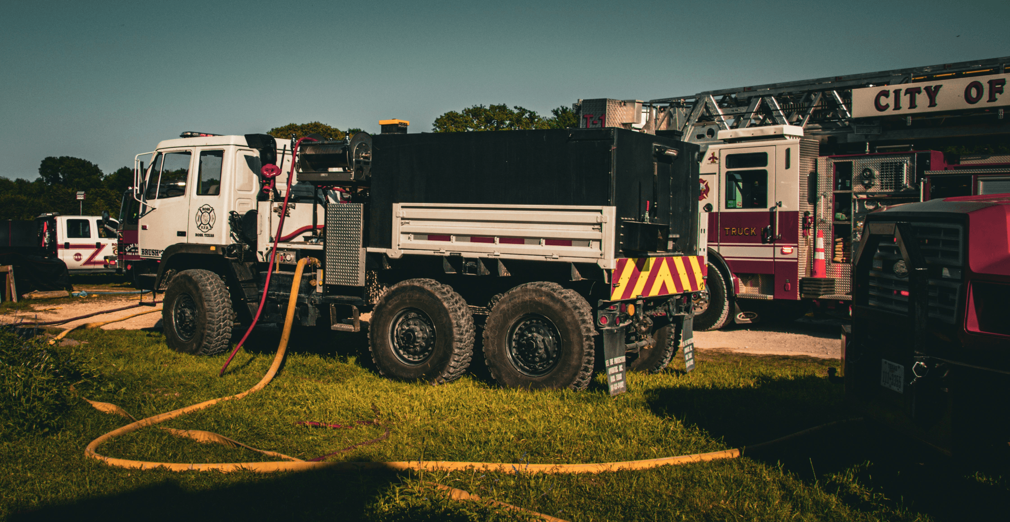 fire fighting foam equipment used by modern firefighting trucks
