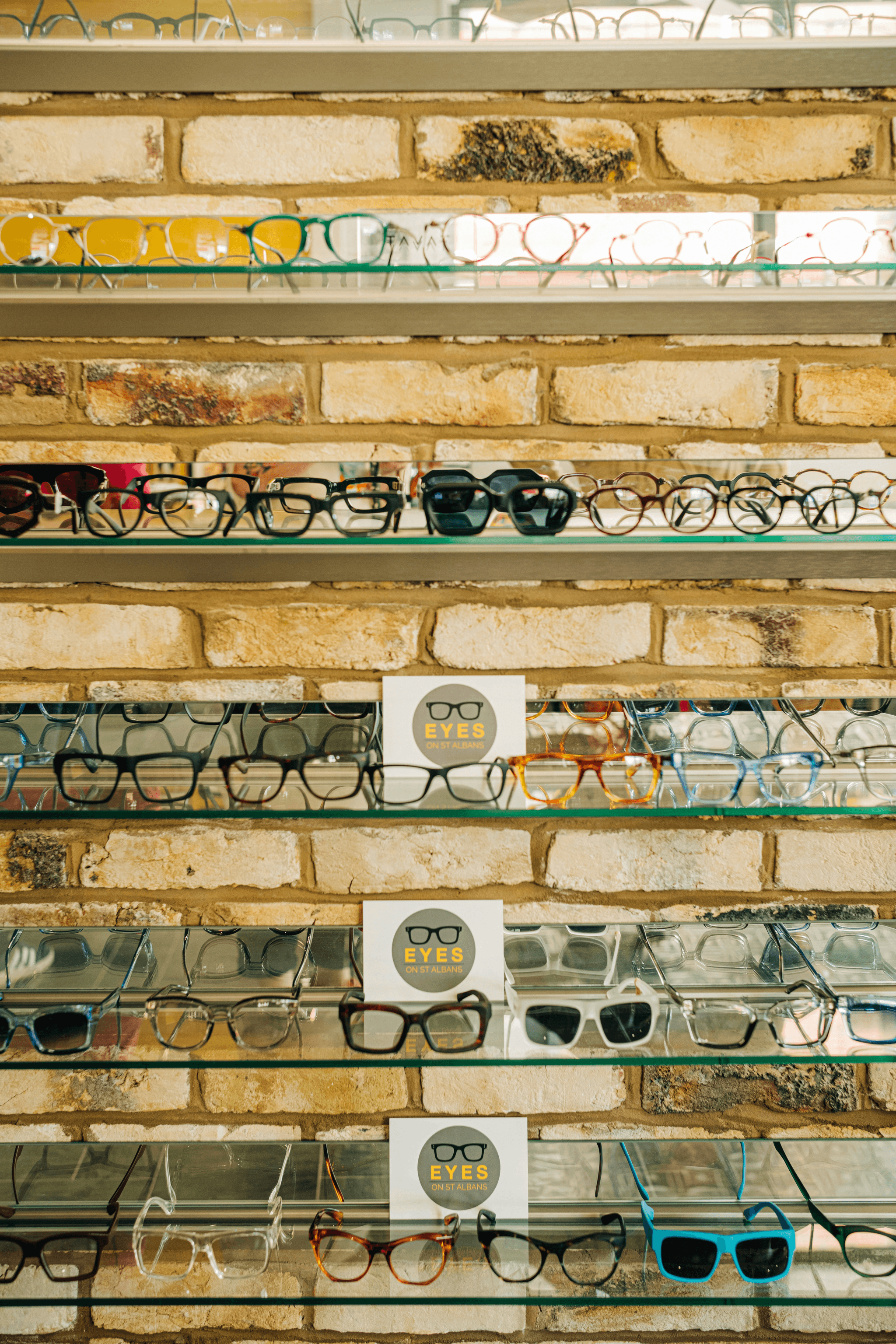 Comparison of acetate vs plastic glasses frames showing diverse styles.
